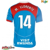 Camiseta Atletico Madrid Marcos Llorente #14 Tercera Equipación para mujer 2025-26 manga corta